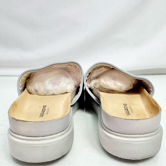 Vagabond Shoemakers Light Blue Erin Leather Slides Sandals Size 37/ US 6.5 - Picture 5 of 7